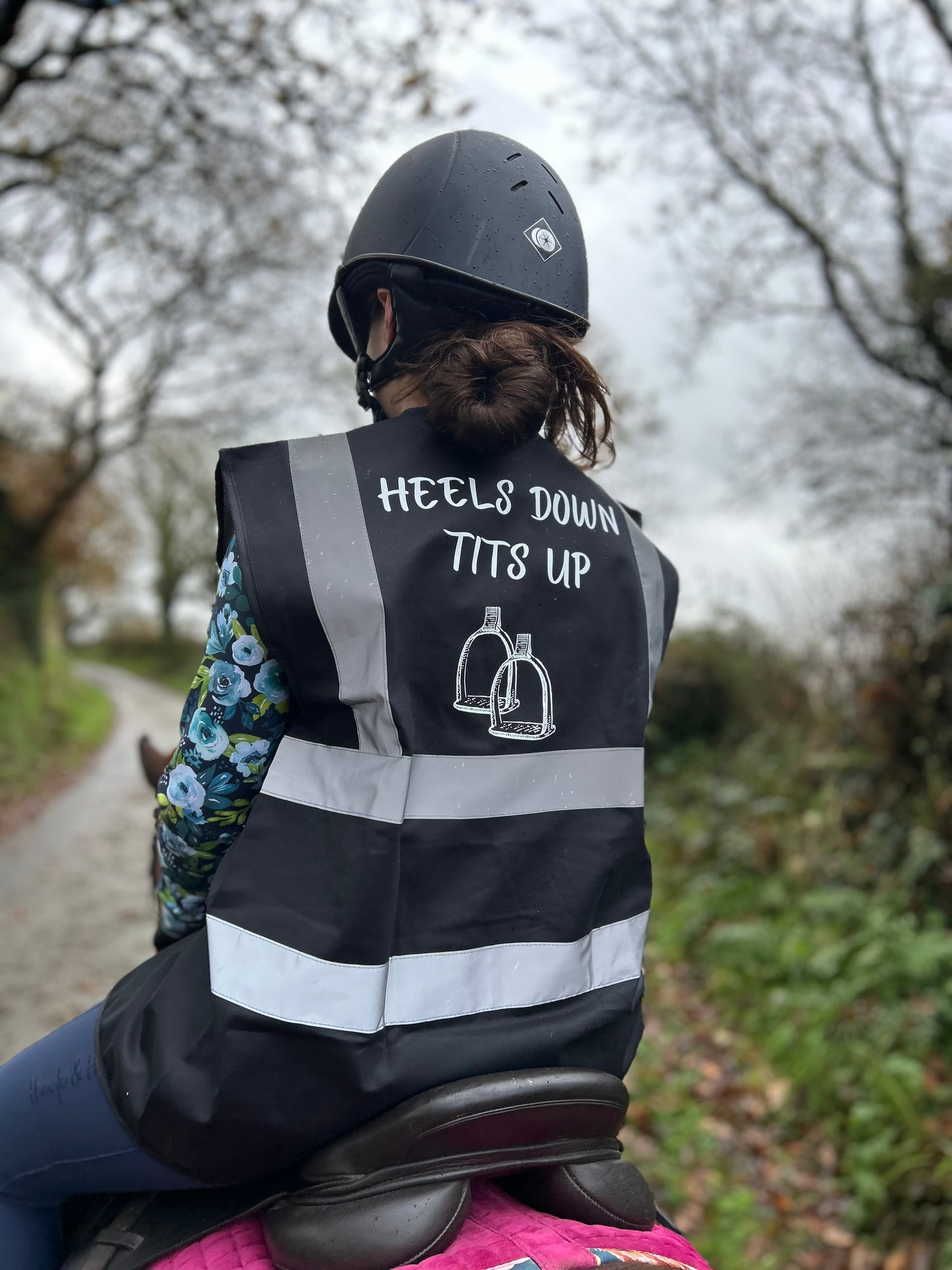 'Heels Down' Hi Vis Vest