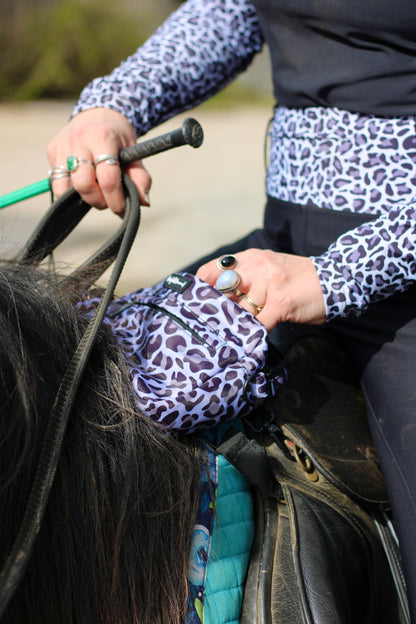 Saddle Bag - Snow Leopard