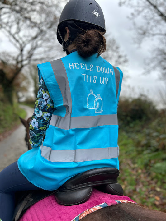 'Heels Down' Hi Vis Vest