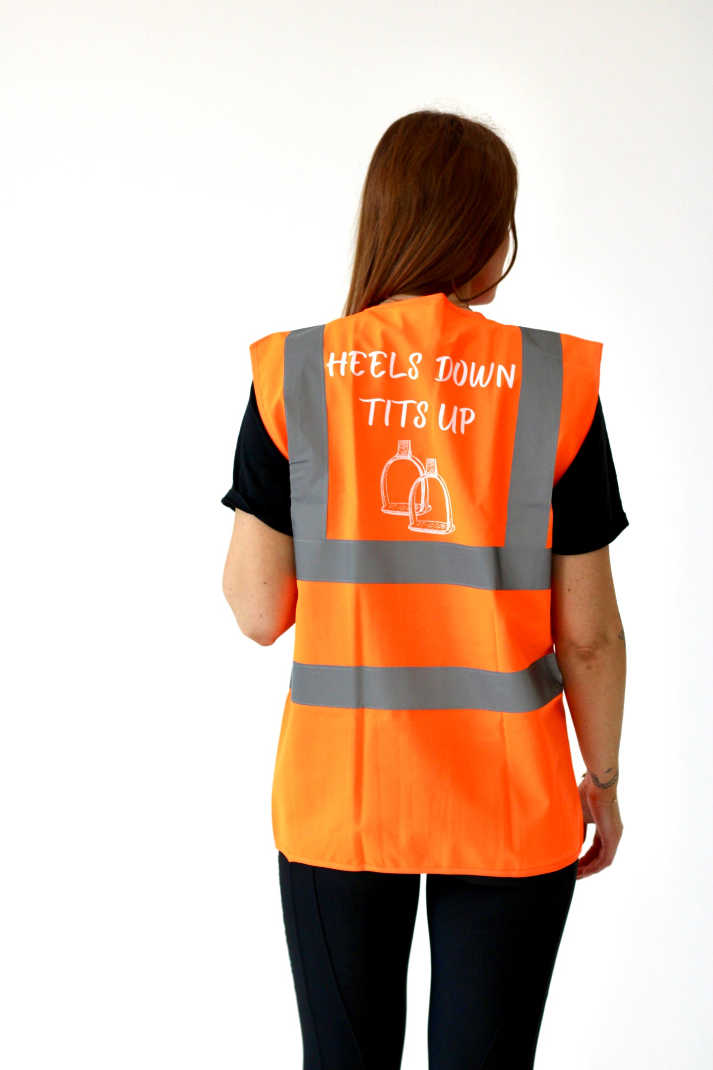 'Heels Down' Hi Vis Vest